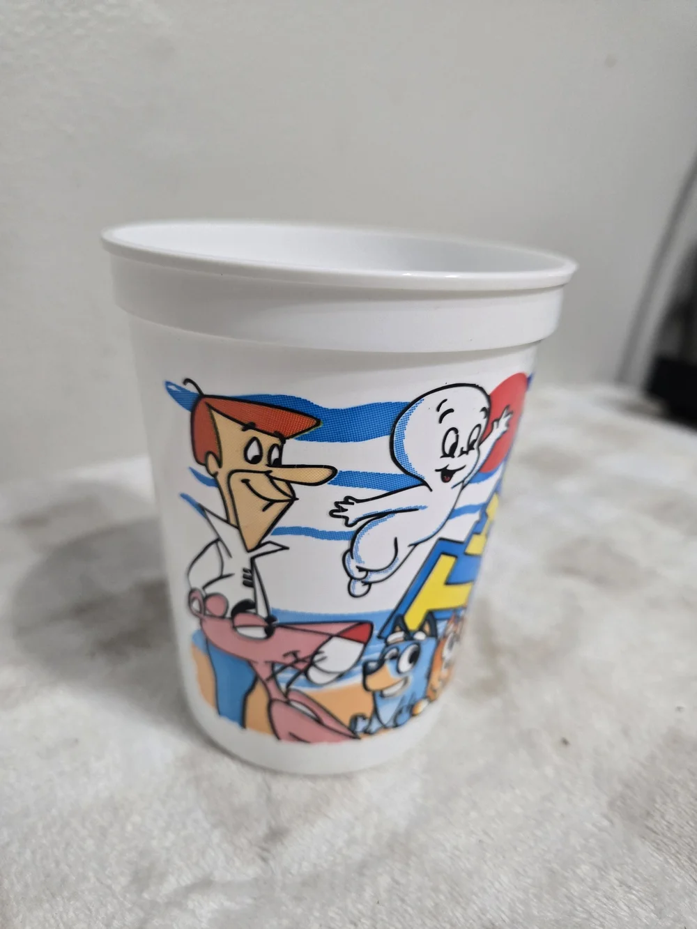 Casper The Friendly Ghost White Party Cup - Classic Cartoon Design